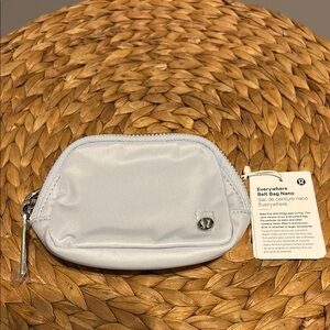 Lululemon Everywhere Belt Bag Nano in Light Gray/Blue color